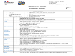 Fournitures scolaires pour la rentrée 2024-2025 3EME